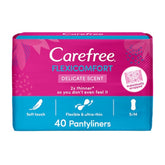 Carefree Flexicomfort Delicate Scent â 40 Pantyliners - MazenOnline